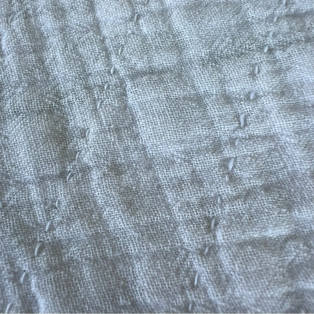 VTG Southern Belle Block Quilt Hand Stitched Quilted Parasol Bonnet Calico 58x76